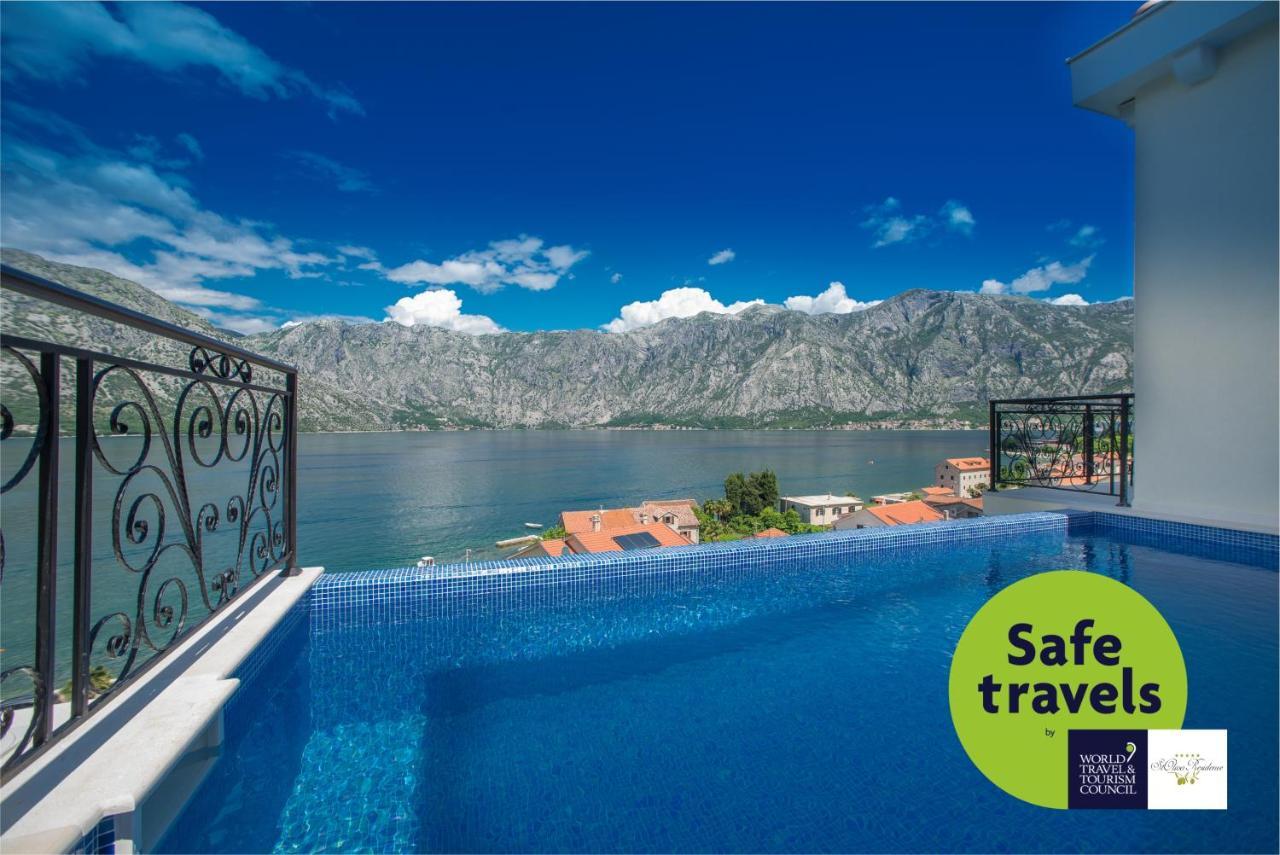 Stoliva Residence With Infinity Pool Kotor Zewnętrze zdjęcie
